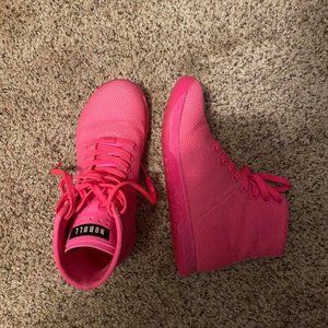 Neon Pink Nobull Hightops _W7